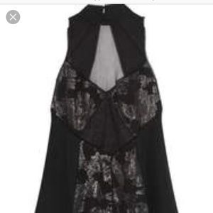 NWT Haute Hippie Black Metallic Top